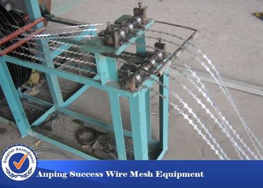 China 80-100 kg/h Concertina Máquina de fabricación de alambre para la producción de cercas de seguridad Soluciones a medida proveedor